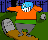 grave-dancing